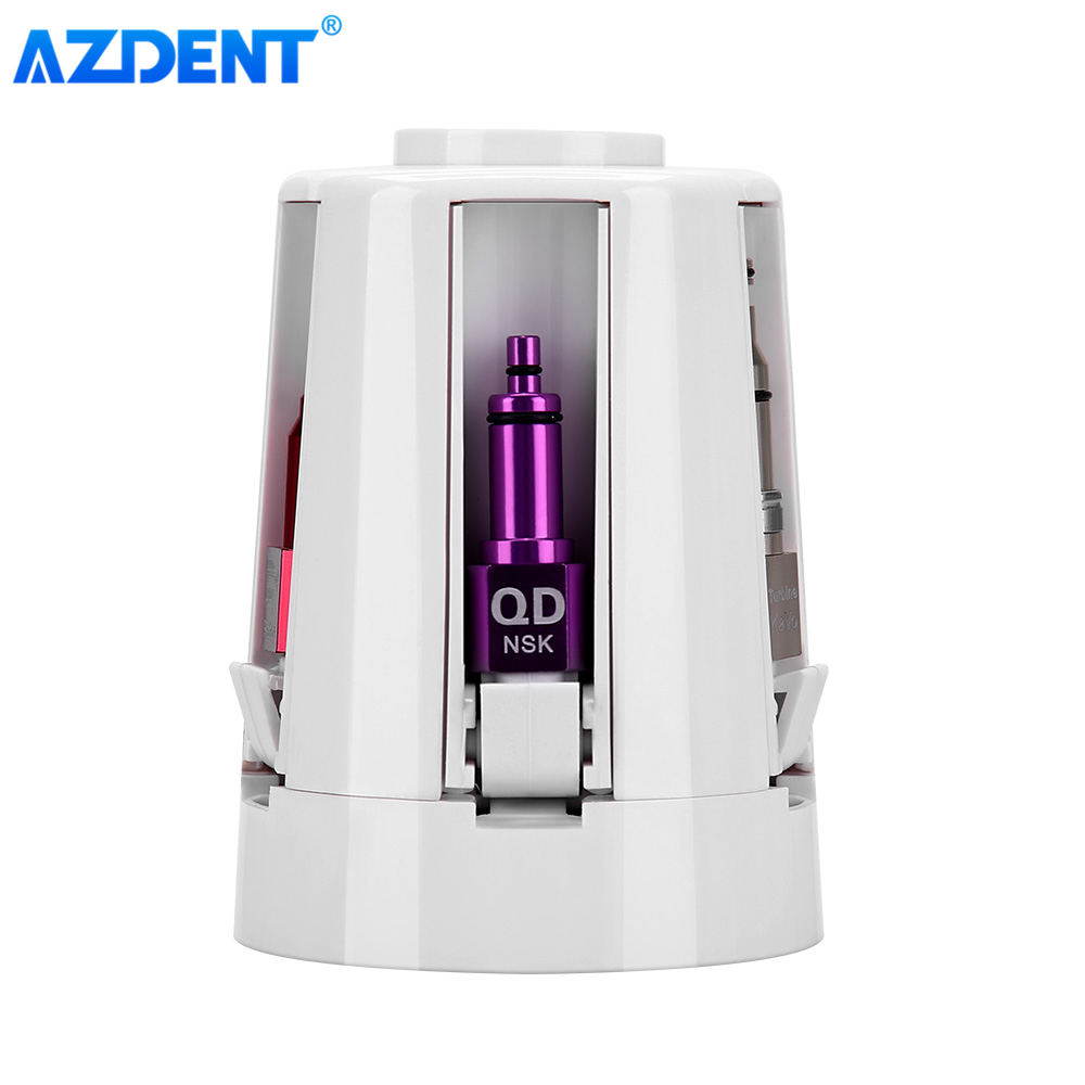 AZDENT Dental Universal Portable Handpiece Spray Lubricator Maintenance Attachment Cap 5 Nozzles Care Spray Lubricant Oil