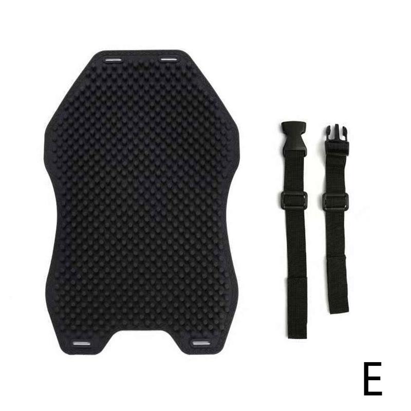 Cojín de Gel para asiento de coche, soporte Lumbar de masaje para cuello, pieza de ventilación fresca, almohada para el dolor del coche, reposacabezas, accesorio Re S3F8: E