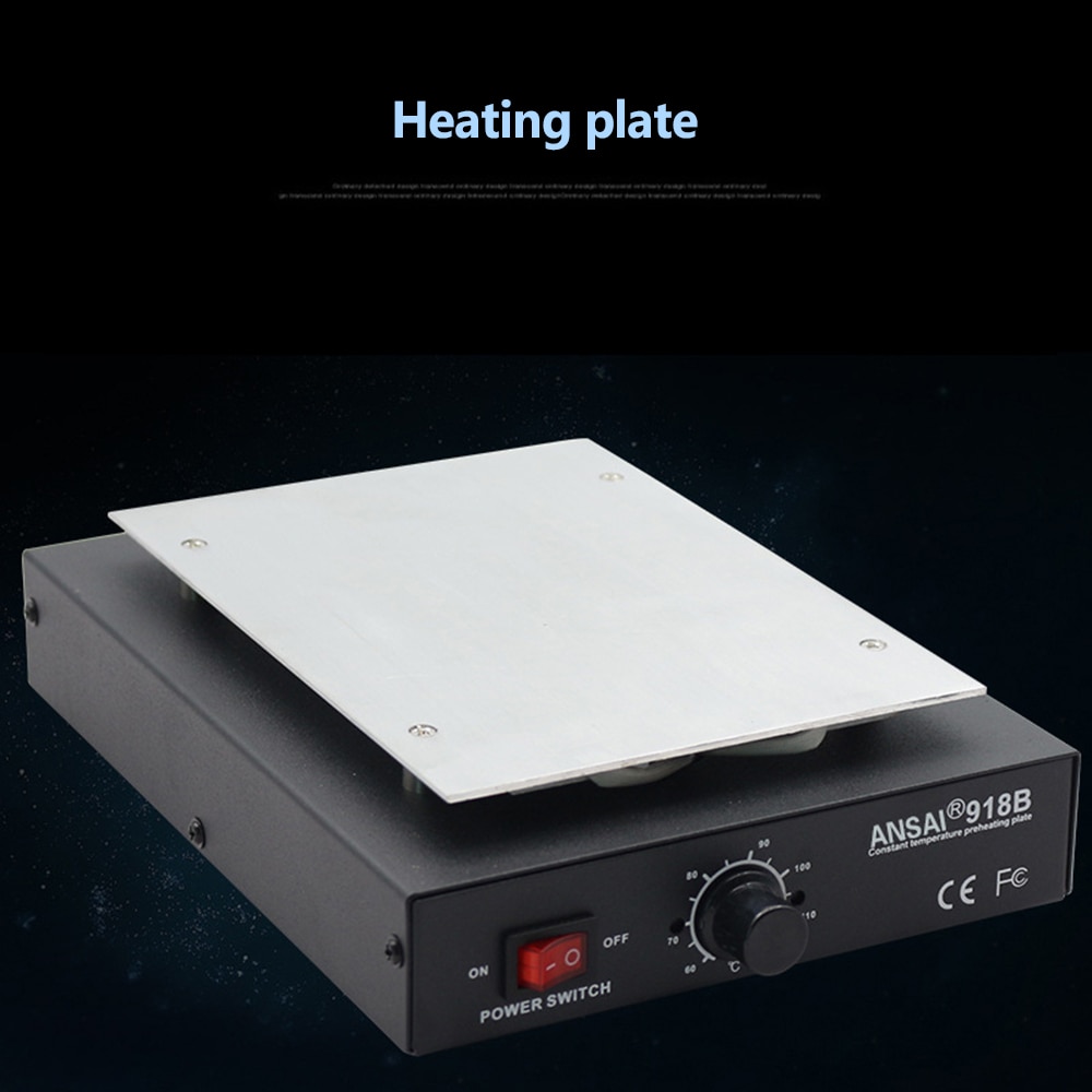 Screen Separation Glass Removal Phone Repair Machine Mobile Phone Removing Preheating Machine Removing Screen Heating Ansai-918B