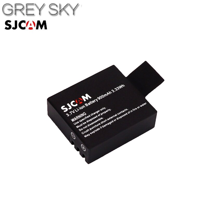 Batería de Cámara de Acción de 3,7 V, PG900mAh, para EKEN H9 H9R H3 H3R H8PRO H8R SJ4000 SJCAM SJ5000 M10 SJ5000X, baterías recargables