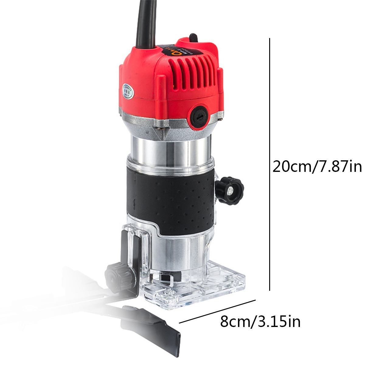2300W 20000Rpm Wood Electric Trimmer 110V/220V Wood Laminate Palm Router Electric Hand Trimmer Edge Joiners Woodworking Tool