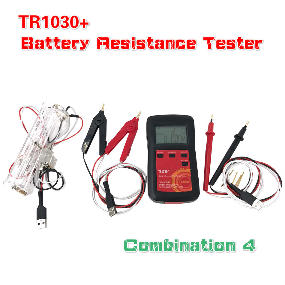 Upgrade YR1030 Lithium Battery Internal Resistance Test TR1030 Electrical DIY 18650 Nickel Hydride Button Dry Battery Tester C4