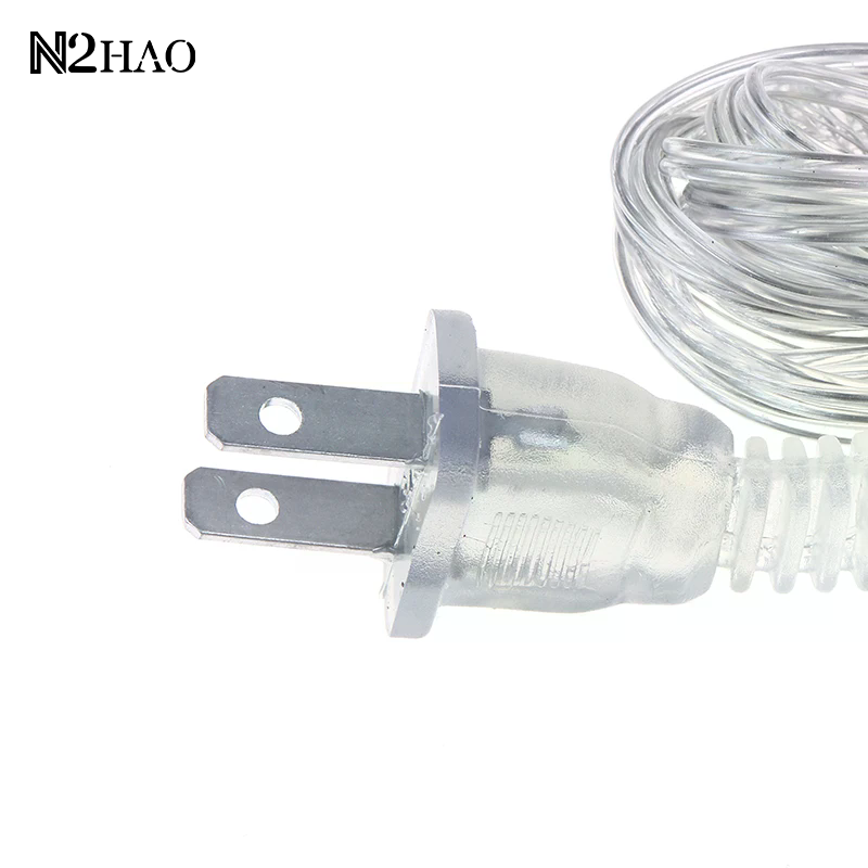 3M/5M EU US Plug Extender Wire Light String Extension Cable Standard Power Extension Cord For Christmas LED String Light