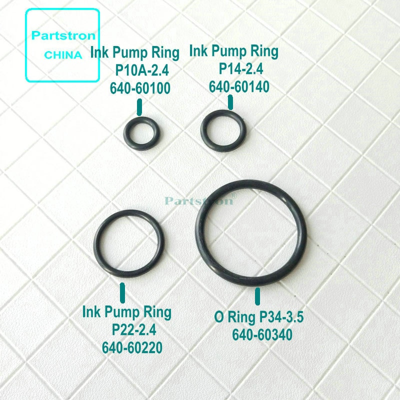 O Ring 640-60340 640-60220 640-60140 640-64100 For use in Riso GR FR RA RC GR1700 1710 2700 2750 3700 3710 3750 3770 3790