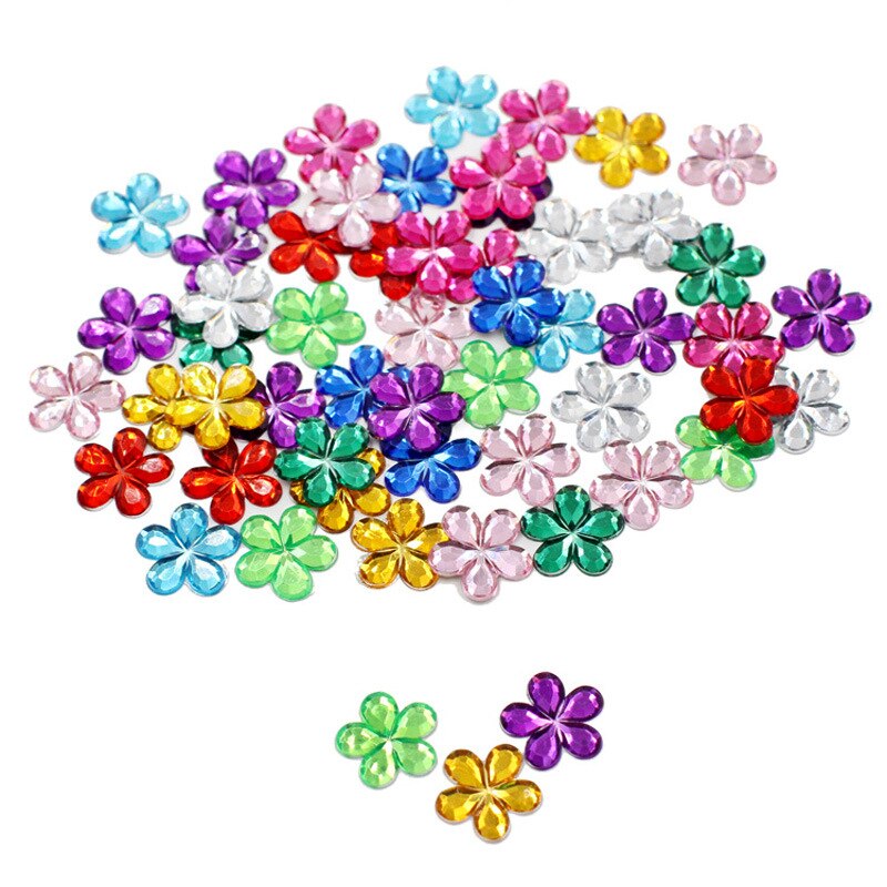 Speelgoed voor Kinderen DIY 50 Pcs Kleuterschool Acryl Diamant Decoratieve Accessoires Baby Kids Speelgoed Decoratieve Materiaal Puzzel Speelgoed