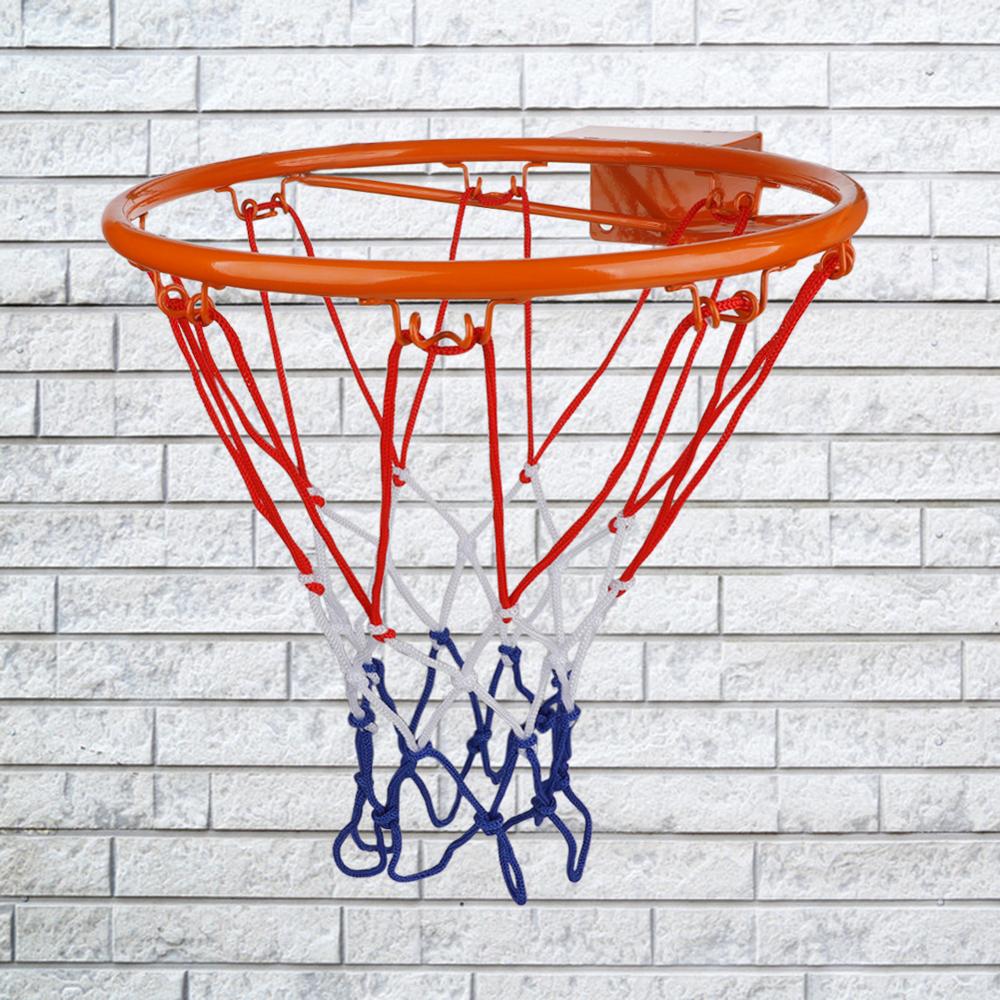 32cm Hanging Basketball Wall Mounted Goal Hoop Rim Net Sports Netting Indoor Outdoor Children's Basketball Box