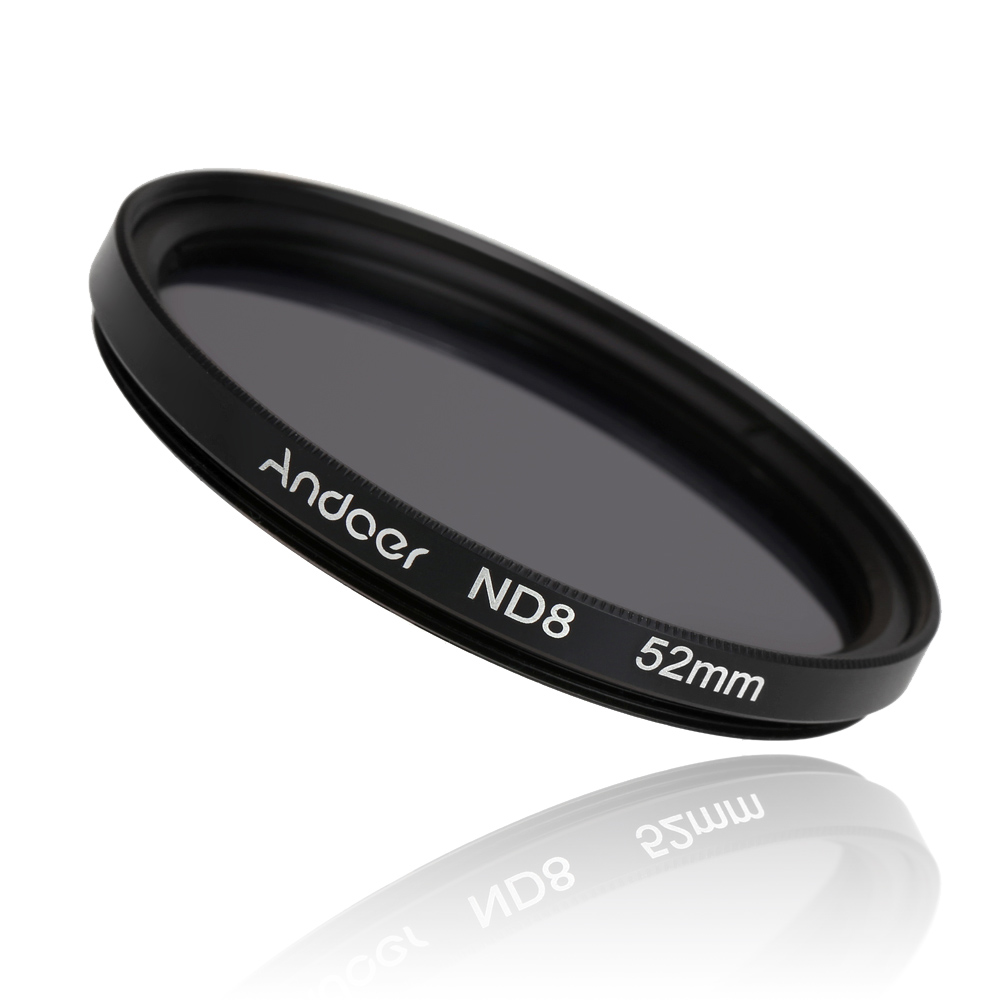 Andoer UV + CPL + FLD + ND(ND2 ND4 ND8) fotografie Filter Kit Set für Nikon Canon Sony Pentax DSLRs 52mm/49/55/58mm/62/67/72/77mm