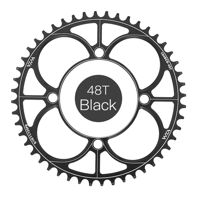 VXM-104BCD Mountainbike Crank Kettingblad Ronde 30 T-52 T Smalle Brede Ketting Wiel Ster Ring MTB licht 104 BCD Fiets Accessoire: Chocolade