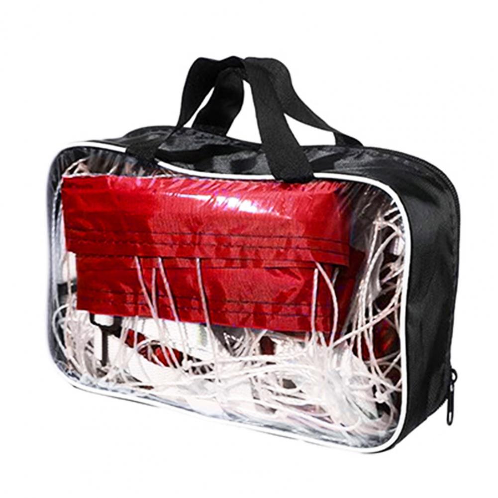 Zwembad Volleybal Net Vervanging Draagbare 15x3ft Volleybal Net voor Volwassen Water Spel Polyethyleen Entertainment Volleybal Net: Rood