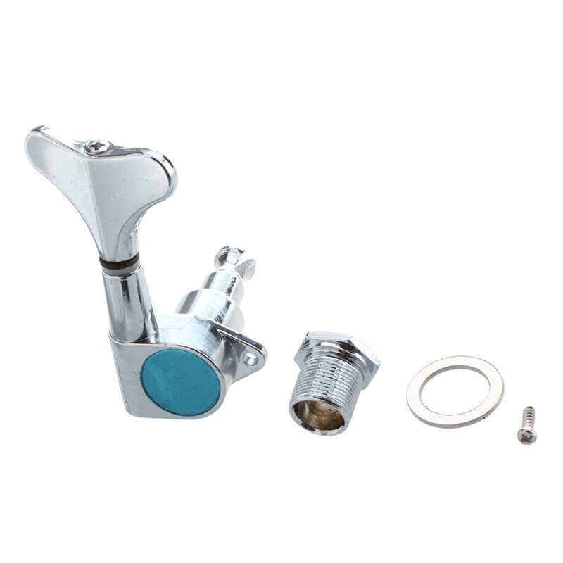 Chrome Sealed Bass Tuning Pegs Tuners Machine Heads 2L + 2R