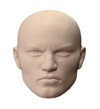 Type de tête de boxe cible de main cible de visage humain cible de tête en forme humaine cible de main en forme de tête de poche cible réelle cible humaine: Flesh