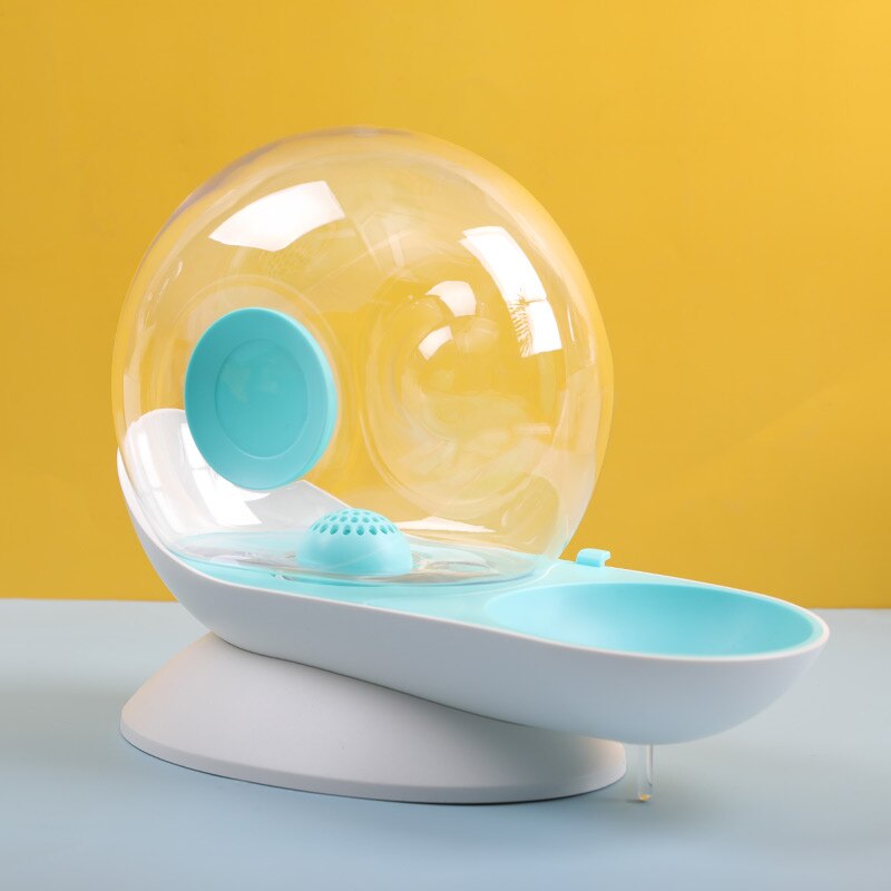 Hoopet fontein, bubbeldrinkbak, voerbak voor katten, water voor katten, waterdispenser voor huisdieren: Groente