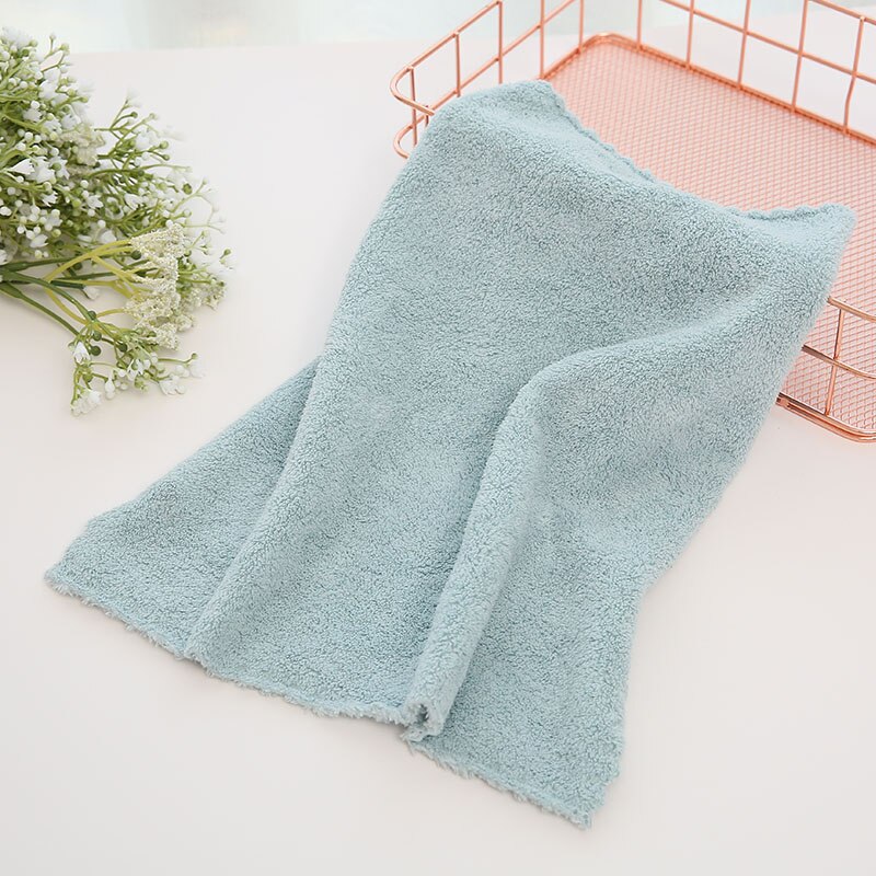 SINSNAN 30X30 cm Microfiber Gezicht Handdoek China Super Zachte Absorberende Handdoek Kleine Keuken Handdoeken Sneldrogende Multipurpose Handdoeken: green