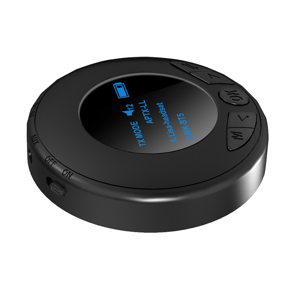 B3 bluetooth-empfänger-sender mit oled-display 1 2 in freisprech-adapter mit usb-dongle und drahtlosem adapter