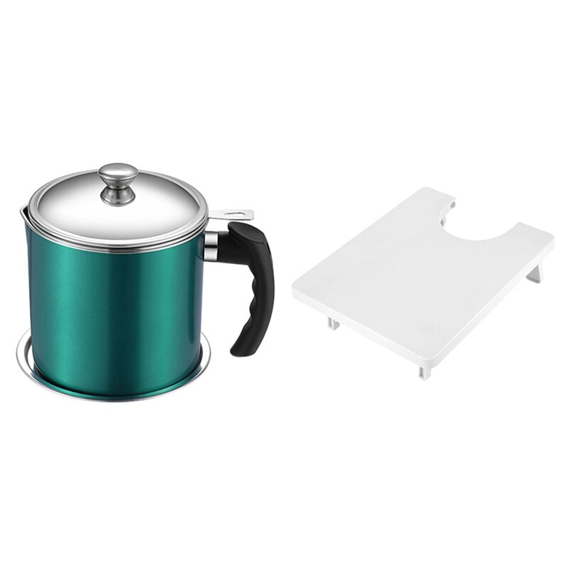 Sewing Machine Plastic Extension Table Expansion Board & Stainless Steel Oil Filter Pot