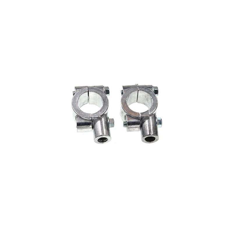 1 pièces universel moto miroir monture 8mm 10mm poignée Bar rétroviseur support adaptateur pour vtt Scooter: 10MM plating one