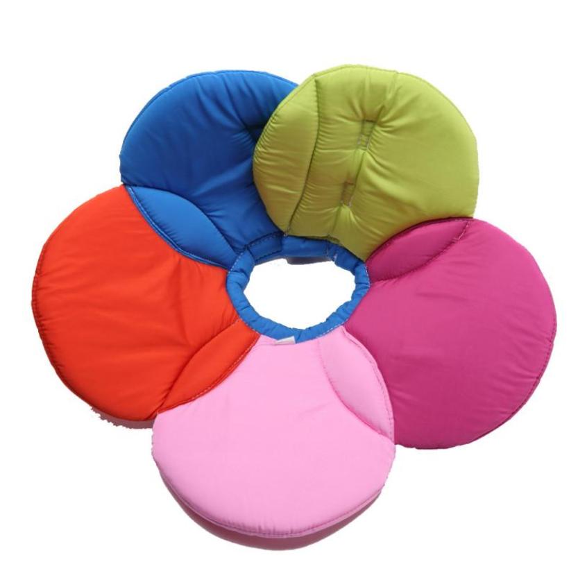 ISHOWTIENDA collier de chien chat | Animal de compagnie, évasé chien, blessure réglable, guérison, collier E cône doux, intelligent, prévenir la morsure, joli 0503: Multicolor  / M