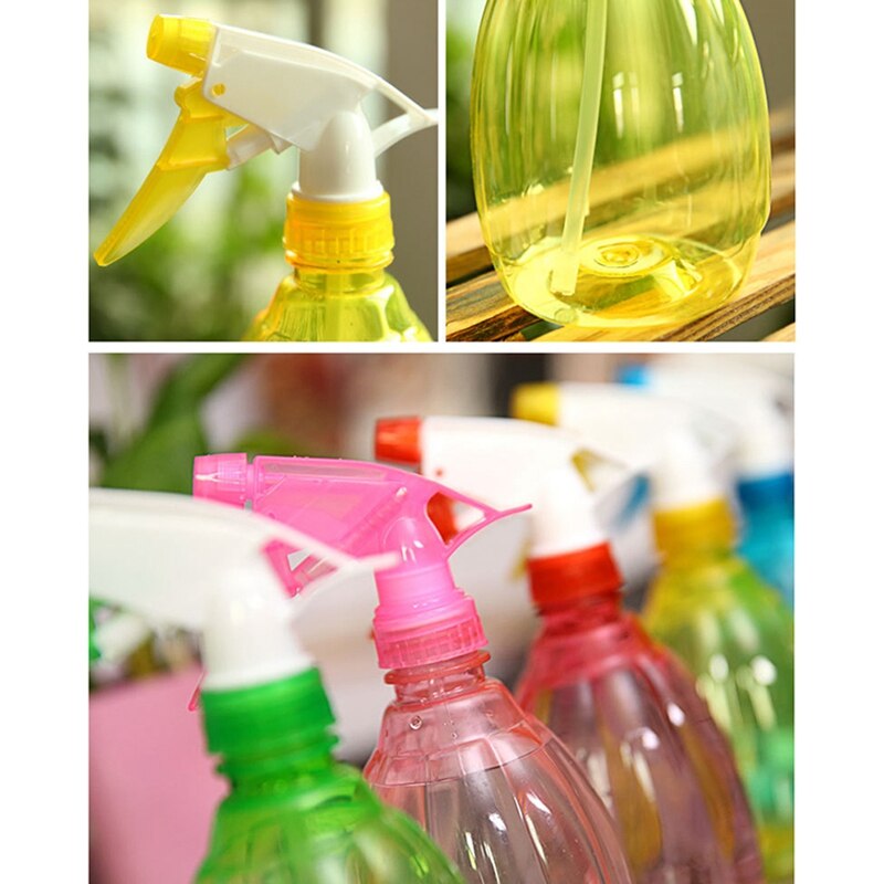 9- pack 500ml lege plastic spuitflessen multifunctionele verstuivers voor essentiële schoonheid, water, haar en reiniging - duurzame tri