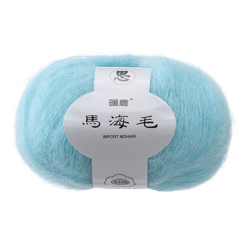 Mohair fil pas cher fil à tricoter doux Mohair tricot laine fil bricolage châle écharpe Crochet fil fournitures pour tricoter pull chaussette: G