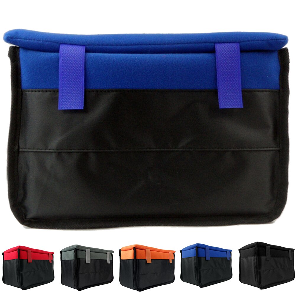 polyester beskyttende anti-sjokk lagring fuktsikker tykkere kamera bag til dslr slitesterk arrangør stor kapasitet