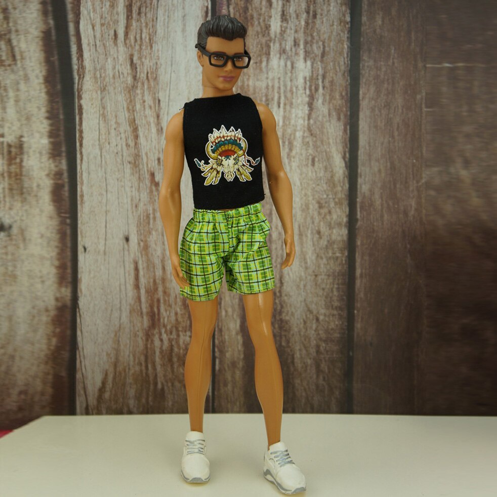 Ken Doll-ropa vaquera, chaqueta vaquera, abrigo, pantalones, Sudadera con capucha, muñeca, novio, ropa Ken, uso diario, traje informal, accesorios para muñecas de 30cm