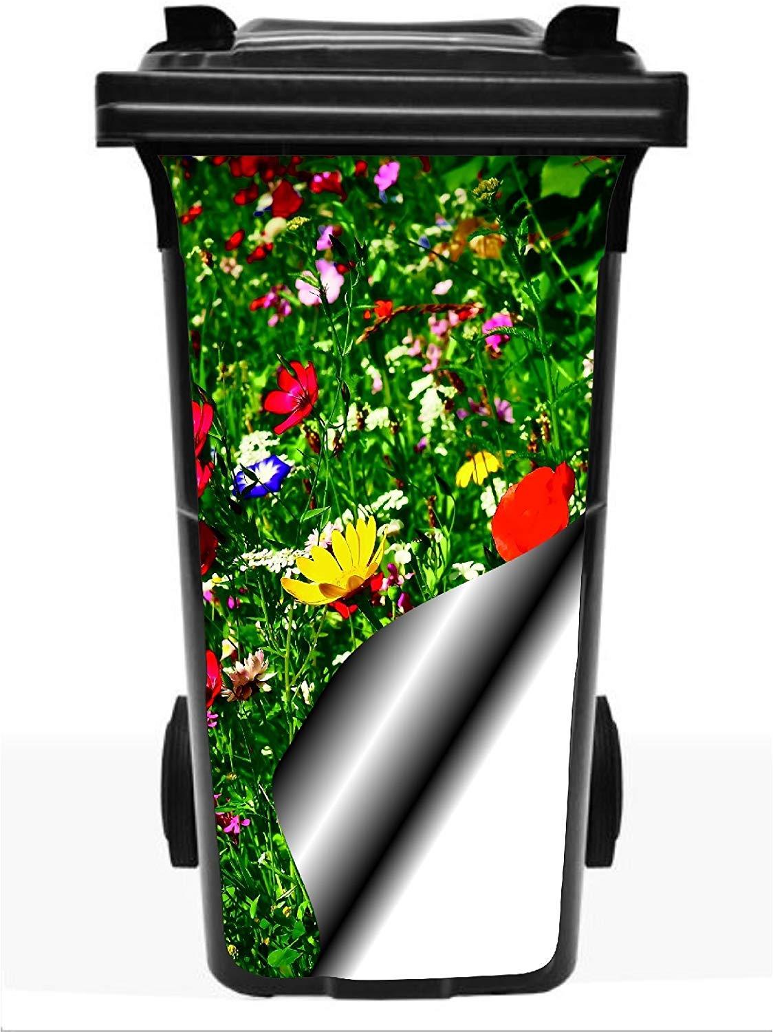 Modern Renew Rubbish Bin Sticker Vinyl Removable Waterproof Sticker Decals Ktichen Accessories Home Decoration