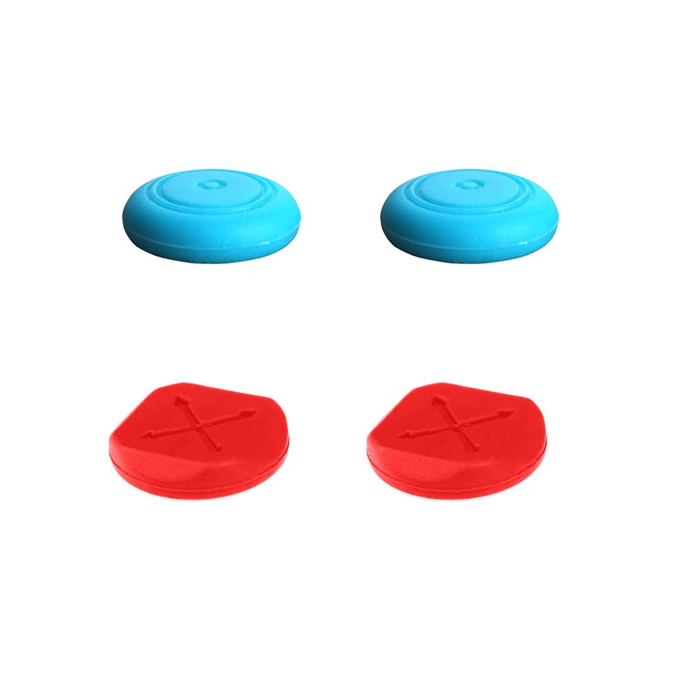 Stylet x2 avec capuchons de bouton de pouce analogiques amovibles en Silicone, pour nintendo Switch Lite et NS, Kit de couverture de contrôleur