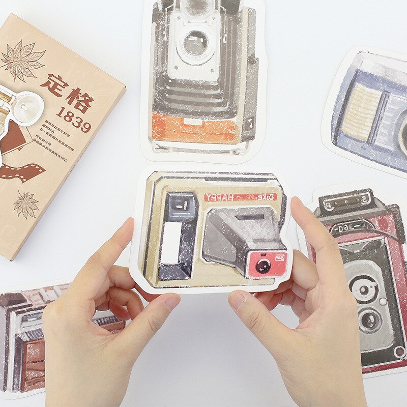 30 Sheets/Set Retro Camera 1839 Postcard /Greeting Card/Message Card/Birthday Letter Envelope Card
