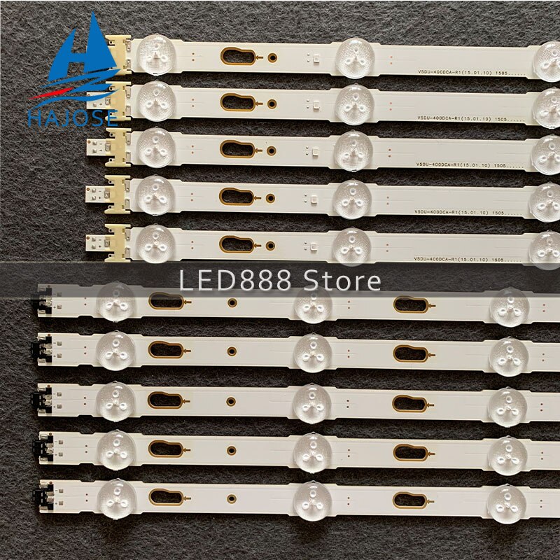 Barra de luz LED, accesorio para Samsung UE40MU6105K UE40JU6500 UE40JU6400 UE40MU6100K UE40JU6000 UE40KU6100 UE40KU6000 BN96-34791A 34792A, 10 unidades