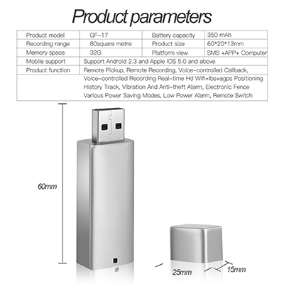 GPS Positioning Vehicle-mounted U-disk Automatic Driving Competition Vehicle Management Travel Plug-and-Play GPS Positioning