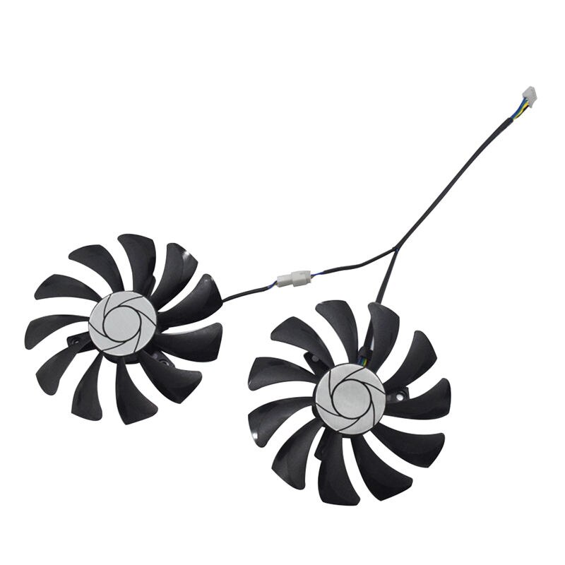 1 paar grafikkartenlüfter 85mm ha9010 h 12f-z 4- poliger kühlerlüfter ersatz für msi gtx 1060 oc 6g gtx 960 p106-100 p106 gtx 106