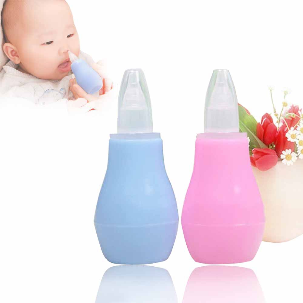 Born Silicone Baby Safety Nose Cleaner Vacuum Suction Children Nasal Aspirator Baby Care Diagnostic Tool Vacuum Sucker