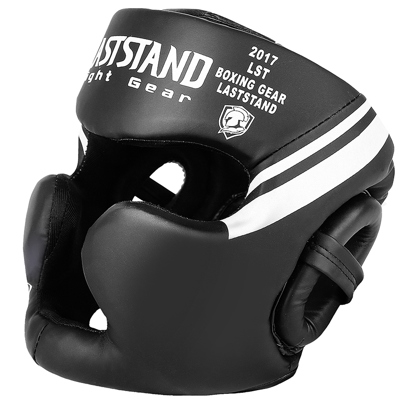 boxeo MMA casco de seguridad protectores de cabeza casco de entrenamiento para niños adultos Muay Thai Kickboxing cascos totalmente cubiertos: S / Azul cielo