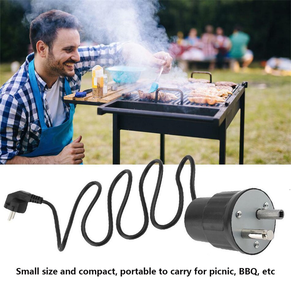 VOGVIGO BBQ Electric BBQ Grill Rotating Motor Barb... – Grandado