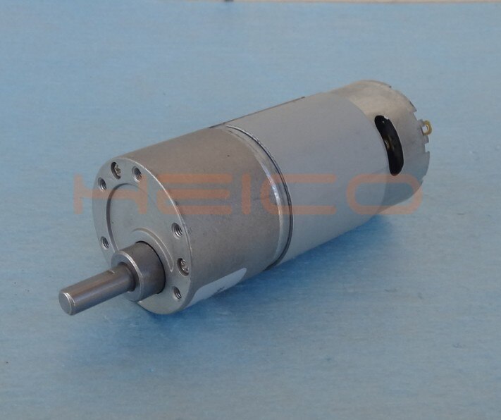 550 DC Geared Motor High Power 12V 125rpm Large Torque Double Shaft Motor Electric Power Tool for Smart Car Robotic Model