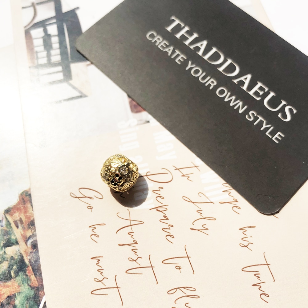 Branelli di fascino d'oro Ape 2020 nuovo 925 sterlina d'argento Zelo karma Pendenti E Ciondoli Misura il Braccialetto Tommaso Collana Accessori Gioielli Europei