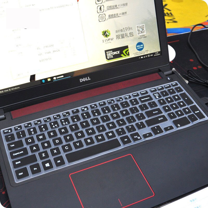 Laptop keyboard cover Protector for Dell inspiron 15 5547 15C 3000 5000 15mr 15CR 3543 15M Ins 15CR-1518L15CD 15MD 15MR M3541R