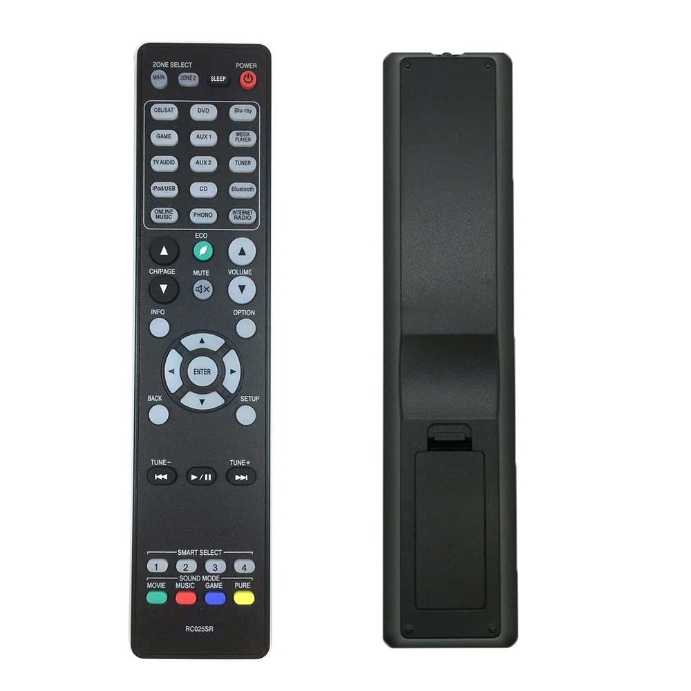 Control remoto para receptor de Audio Marantz, Control remoto compatible con RC025SR, RC021SR, SR5008, NR1604, RC022SR, SR6008, SR6009, SR6010, SR6011,