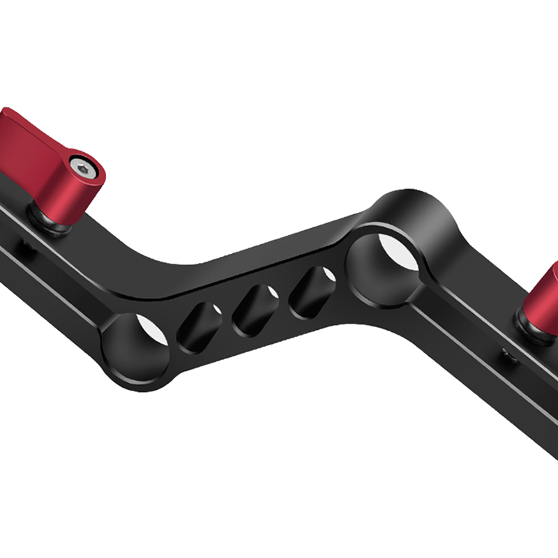 Collier de serrage à décalage de Type Z, connecteur à quatre trous, Support d'épaule, accessoires de photographie SLR, Extension de Rail, 15mm