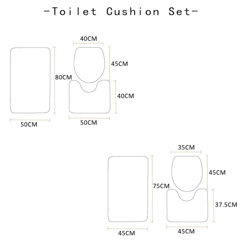 3Pcs Badkamer Tapijt Badmat Set Marmer Gedrukt Floor Mat Flanel Wc Tapijten Antislip Keuken Badkamer Tapijt wc Mat Tapete