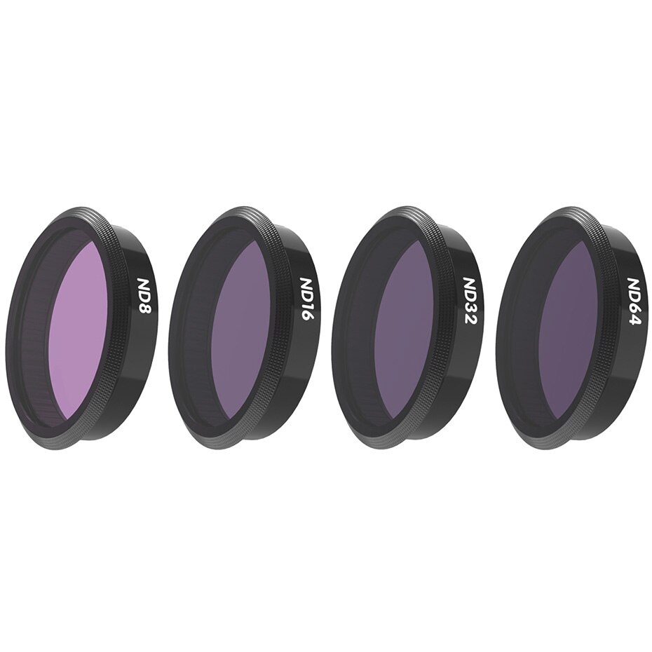 Per DJI Osmo Macchina Fotografica di Azione di Filtro UV/CPL/ND 8 16 32 64/Naturale di Notte Lens Filtri kit Per Osmo Action Accessori Fast-Installare: ND 8 16 32 64