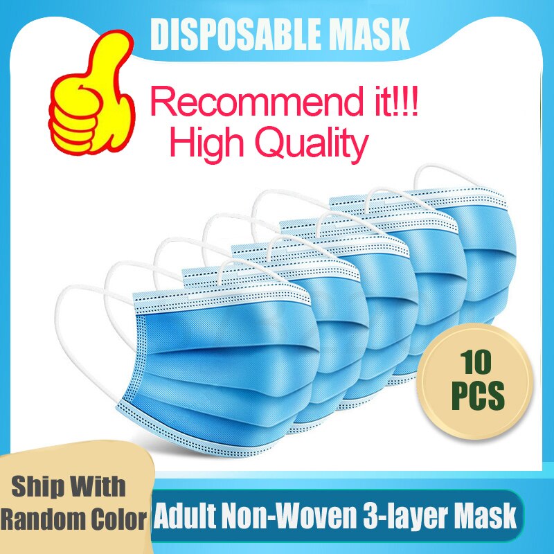 sin contacto Digital termómetro infrarrojo de bebé adulto frente fiebre contador de Sensor de temperatura Ir LaserTermometro Infrarojo: 10pcs mask