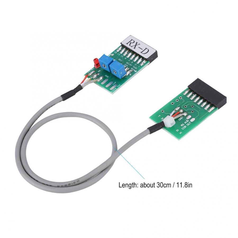 Cable conector de repetidor de Radio TX/RX-D, retardo de tiempo para Motorola GM300, GM338, GM3188, GM3688, Walkie Talkie Ham, transceptor de Radio Hf