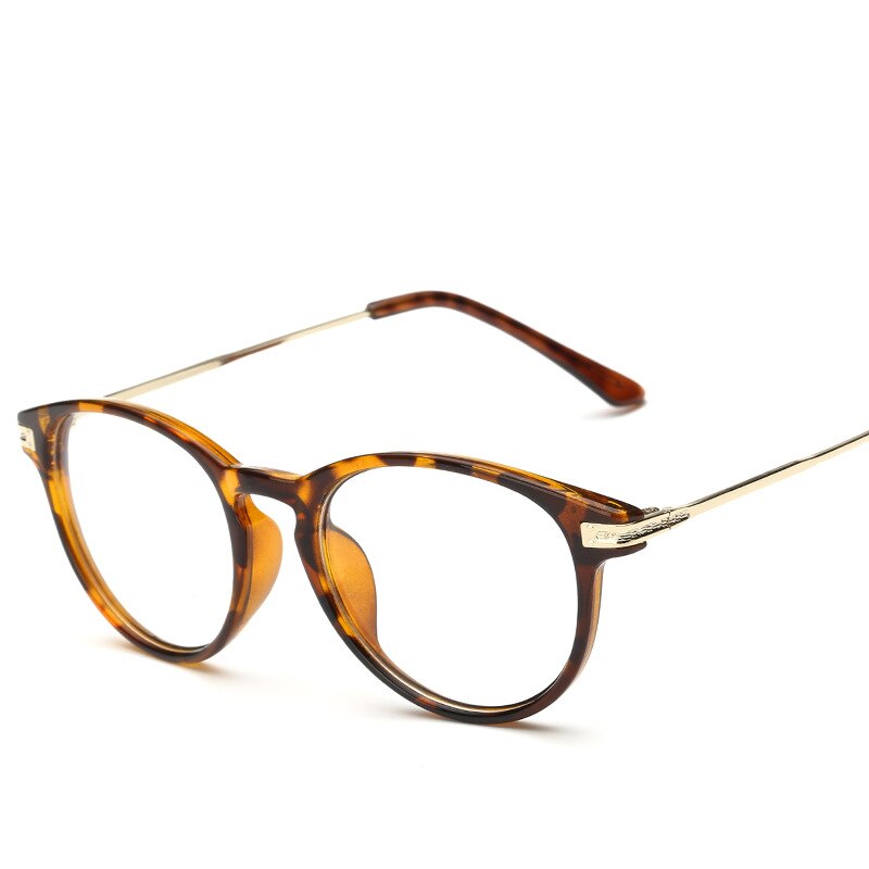 Leopardo dioptrías gafas estudiante gafas graduadas para miopía los hombres y las mujeres-50 -100 -150 -200 -250 -300 -350 ~ -500 -550 -600