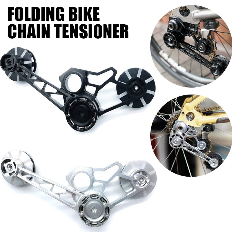 Folding Bike Chain Guide Single-Disc 2/3/6 Speed Rear Derailleur Chain Tensioner For Brompton Derailleur Bike Inner Outer Shift