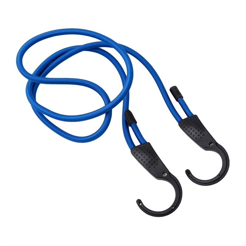 Sterke elastische band, verstelbare spanband, autowaslijnhaak, bagagevastzetgesp, touw voor motorreizen