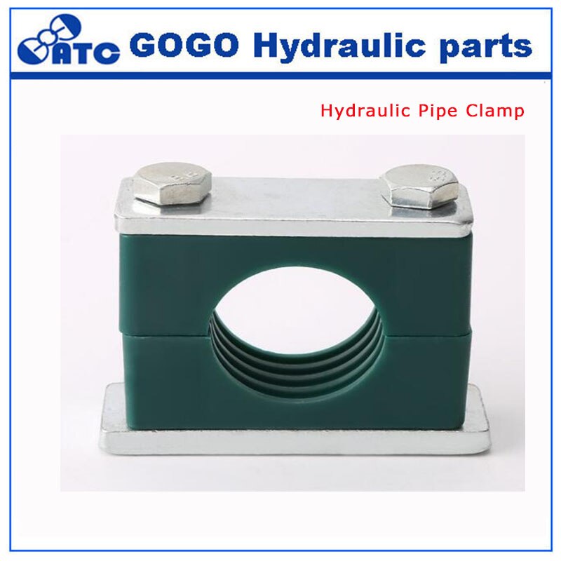 Hydraulic heavy type compression pipe clamp Out diameter OD 76mm tube hose clamp