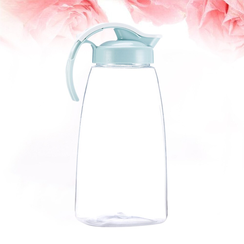 Dryck förvaringsbehållare värme kallvatten kanna plast juice kanna hushåll tekanna vattenkokare - storlek l (rosa)