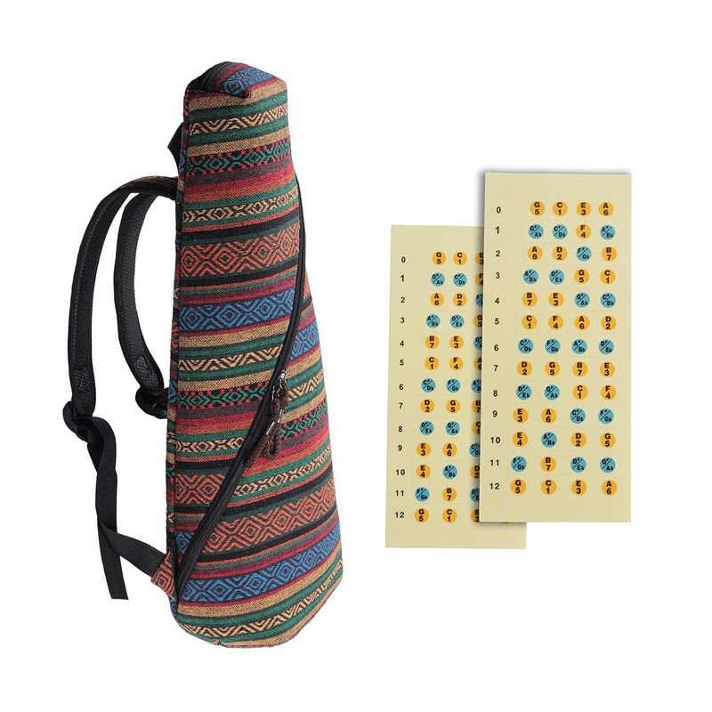 Longteam Ukulele Case 10mm Spons Draagbare Waterdichte Ukeleles tas Cover Uke gigbag met Accessoire Opbergzak (21 In Sopraan, Roze Bloem