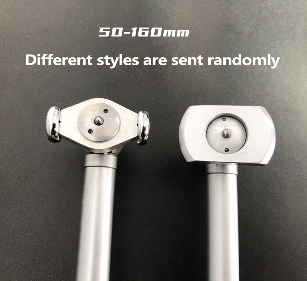 50-160mm Inner Diameter Gauge Measuring Rod + Probe Accessories Inner 10-18mm 18-35mm 35-50mm 10mm indicator Diameter Gauge Tool